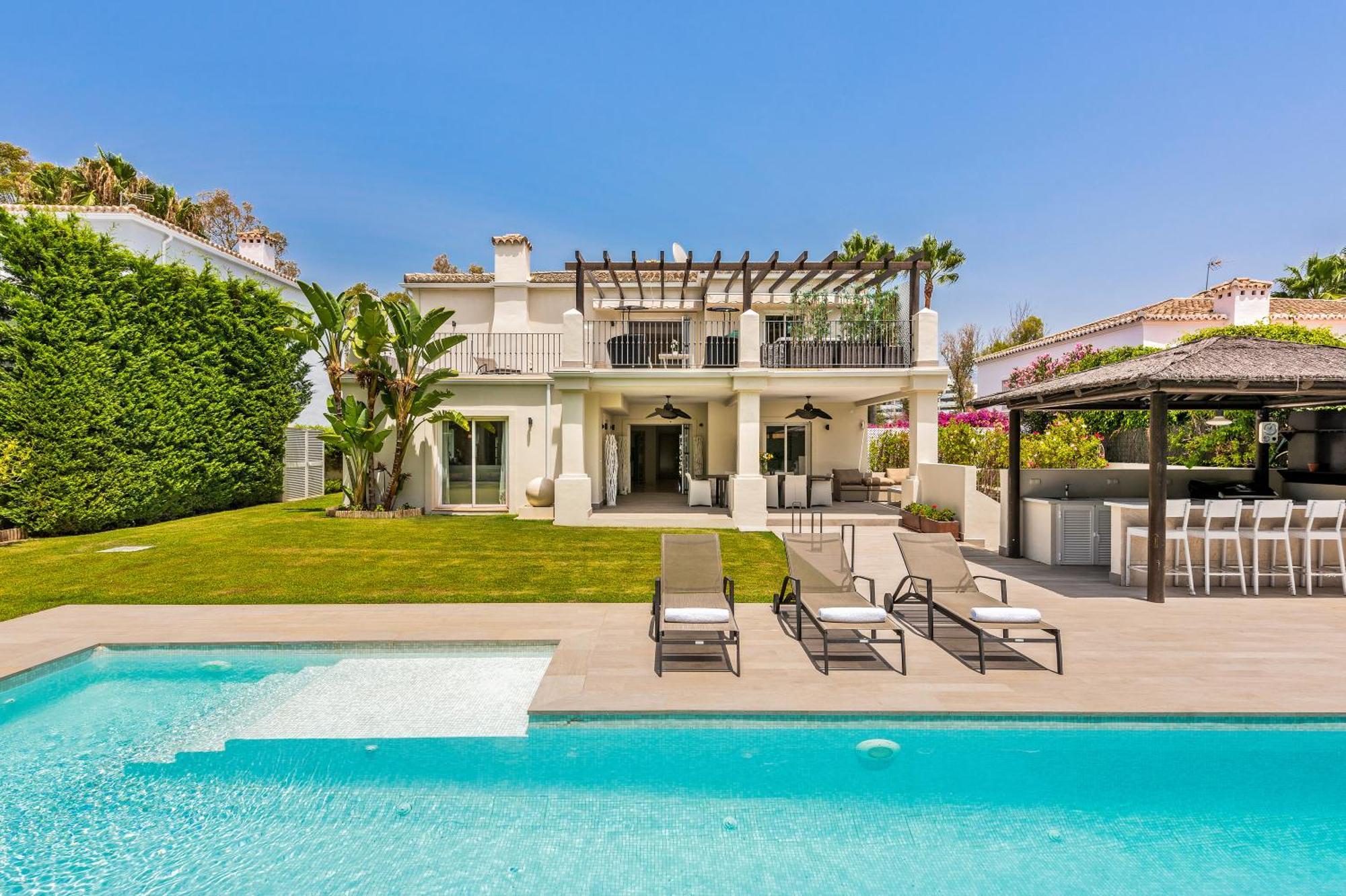 Villa New Zacaluca Pool Sauna & Gym - Happy Rentals Marbella Exterior photo